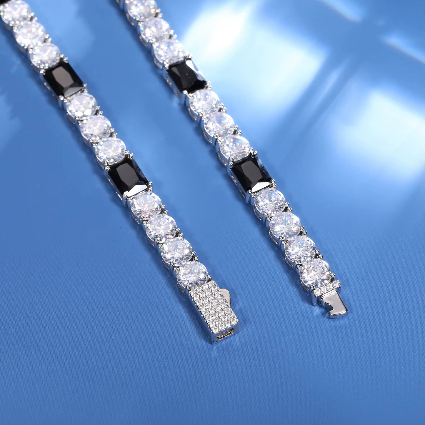 TENNIS BRACELET. - 6MM WHITE GOLD