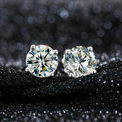 MOISSANITE DIAMOND STUDS