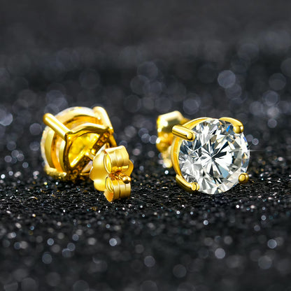 MOISSANITE DIAMOND STUDS