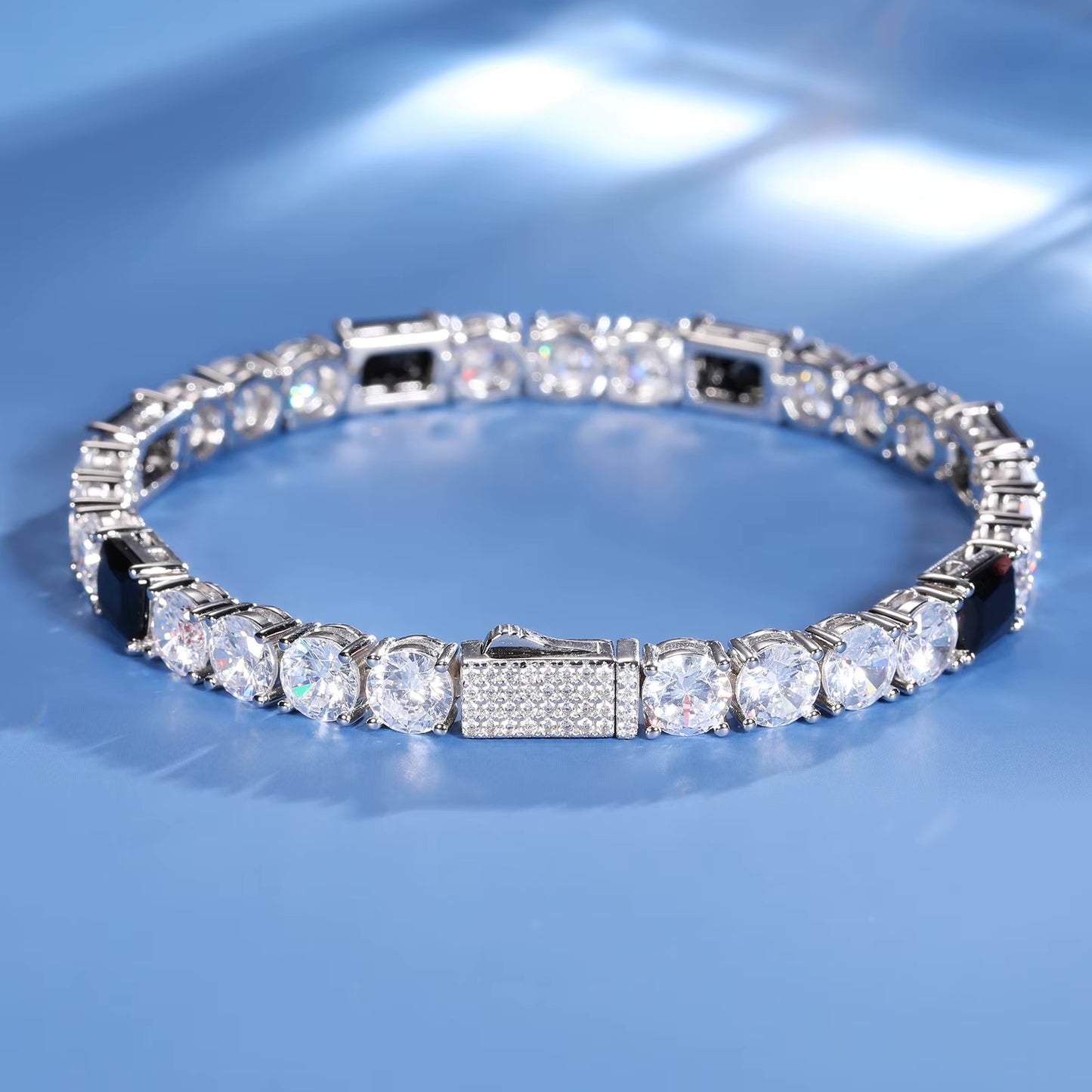 TENNIS BRACELET. - 6MM WHITE GOLD